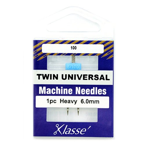 Klassé Twin Needle Heavy 100 6.0mm - The Fabric Shop
