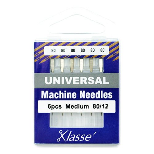 Klassé Universal Needles Medium 80/12 - The Fabric Shop