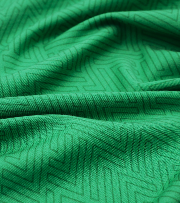 100% Merino $24.00 p/m Green Arrow Print