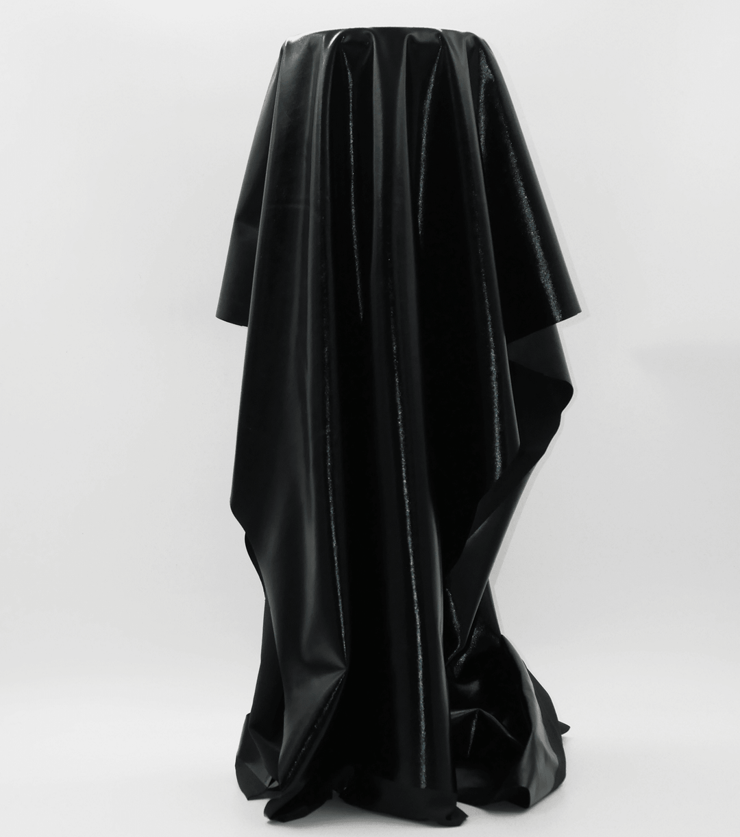Metallic Liquid Lycra $18.00p/m - Black - The Fabric Shop