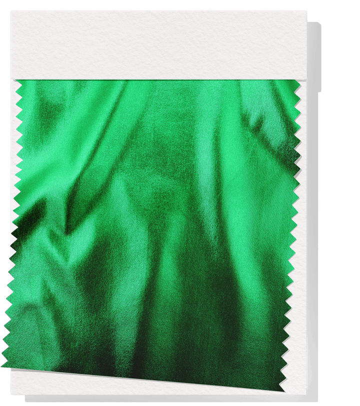 Metallic Liquid Lycra $18.00p/m - Green - The Fabric Shop