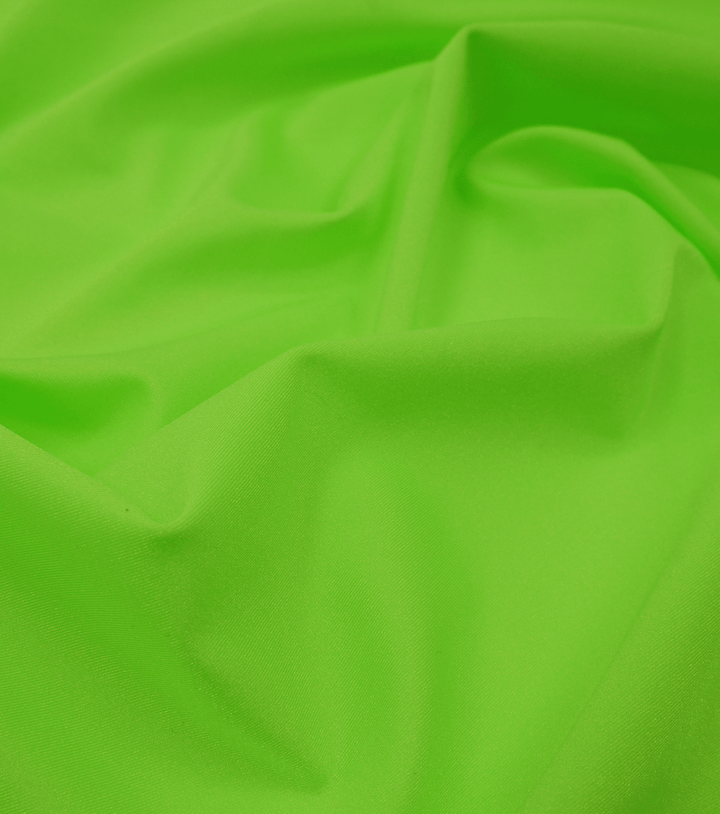 Nylon Lycra $18.00p/m - Fluro Green - The Fabric Shop