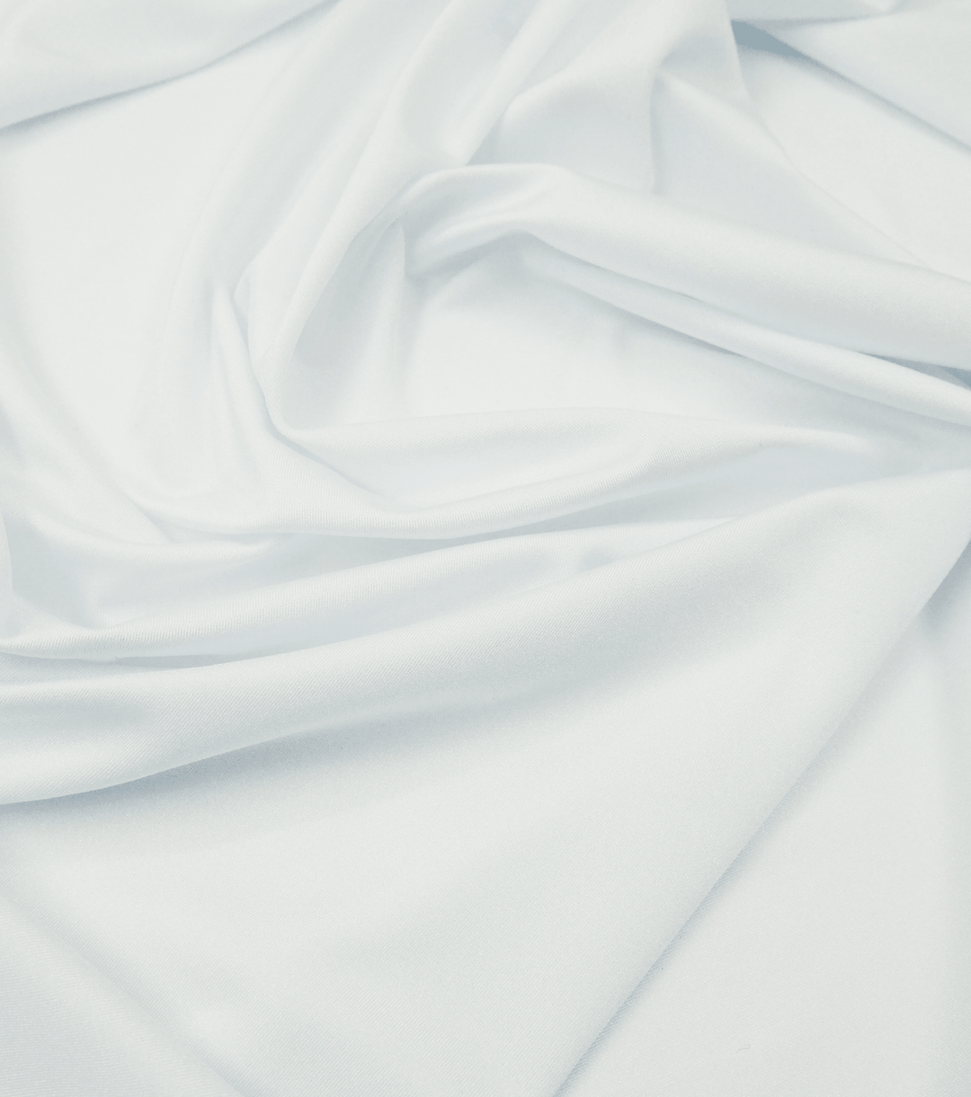 Nylon Lycra $18.00p/m - White - The Fabric Shop