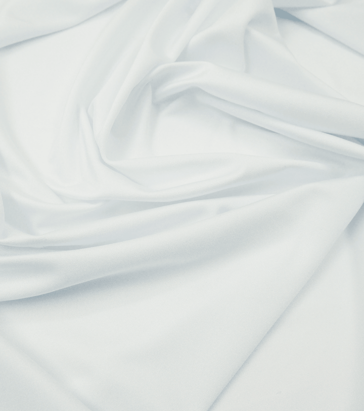 Nylon Lycra $18.00p/m - White - The Fabric Shop