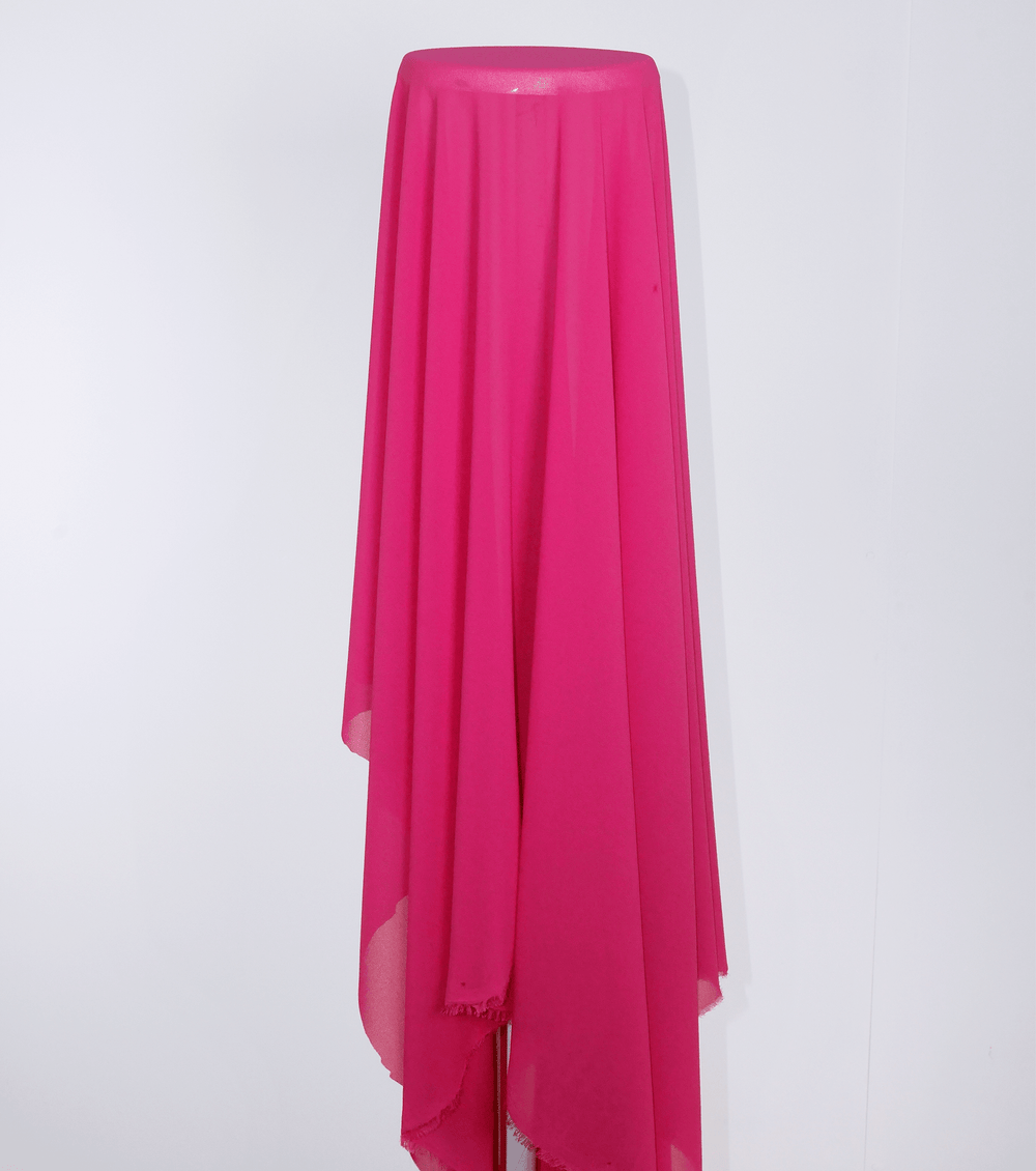 Pearl Chiffon $10.00p/m - Hot Pink - The Fabric Shop
