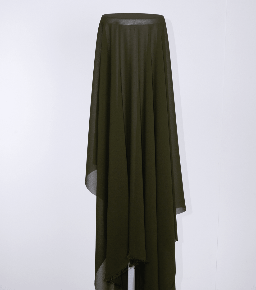 Pearl Chiffon $10.00p/m - Olive - The Fabric Shop