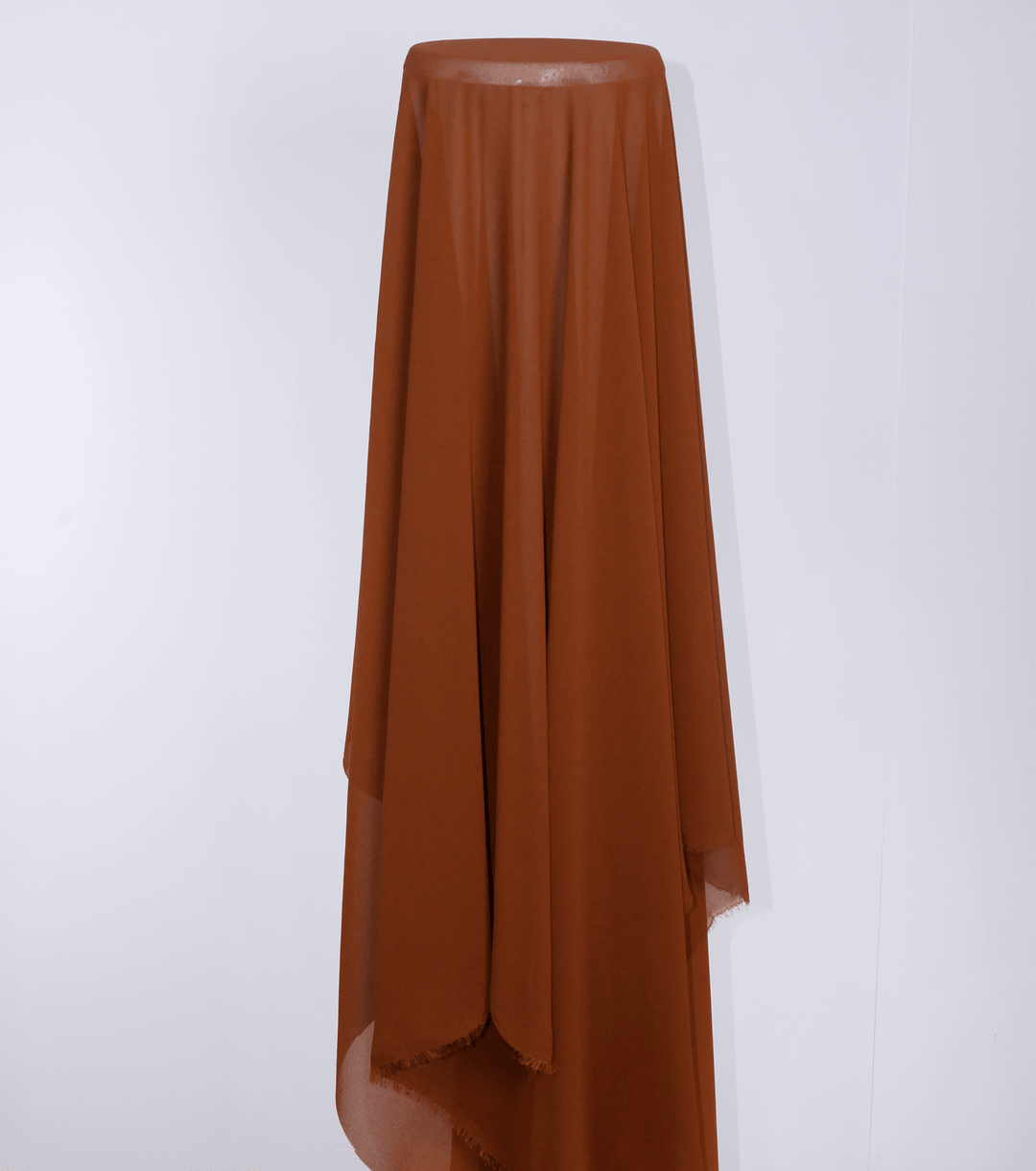 Pearl Chiffon $10.00p/m - Rust - The Fabric Shop