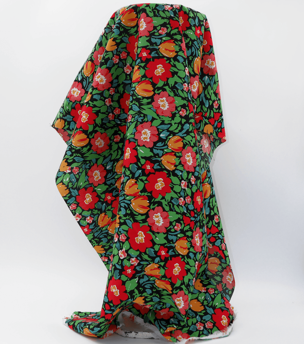 Printed Cotton Poplin $12.00p/m Design 1 - The Fabric Shop