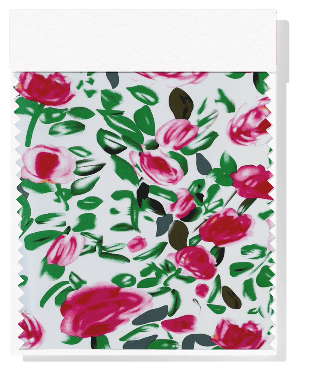 Printed Cotton Sateen $12.00p/m - Mary White Design 9 - The Fabric Shop