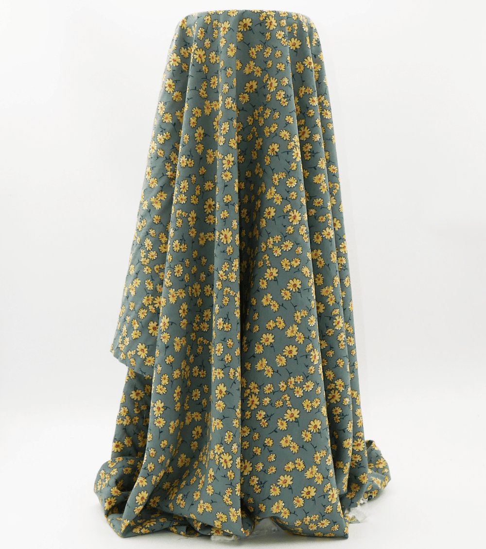 Printed Nylon/Rayon $10.00p/m - Evelyn Green - The Fabric Shop