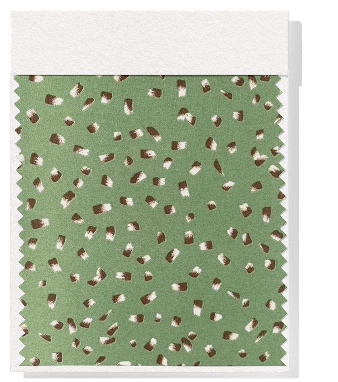 Printed Polyester $5.00p/m - Ava (Green) - The Fabric Shop