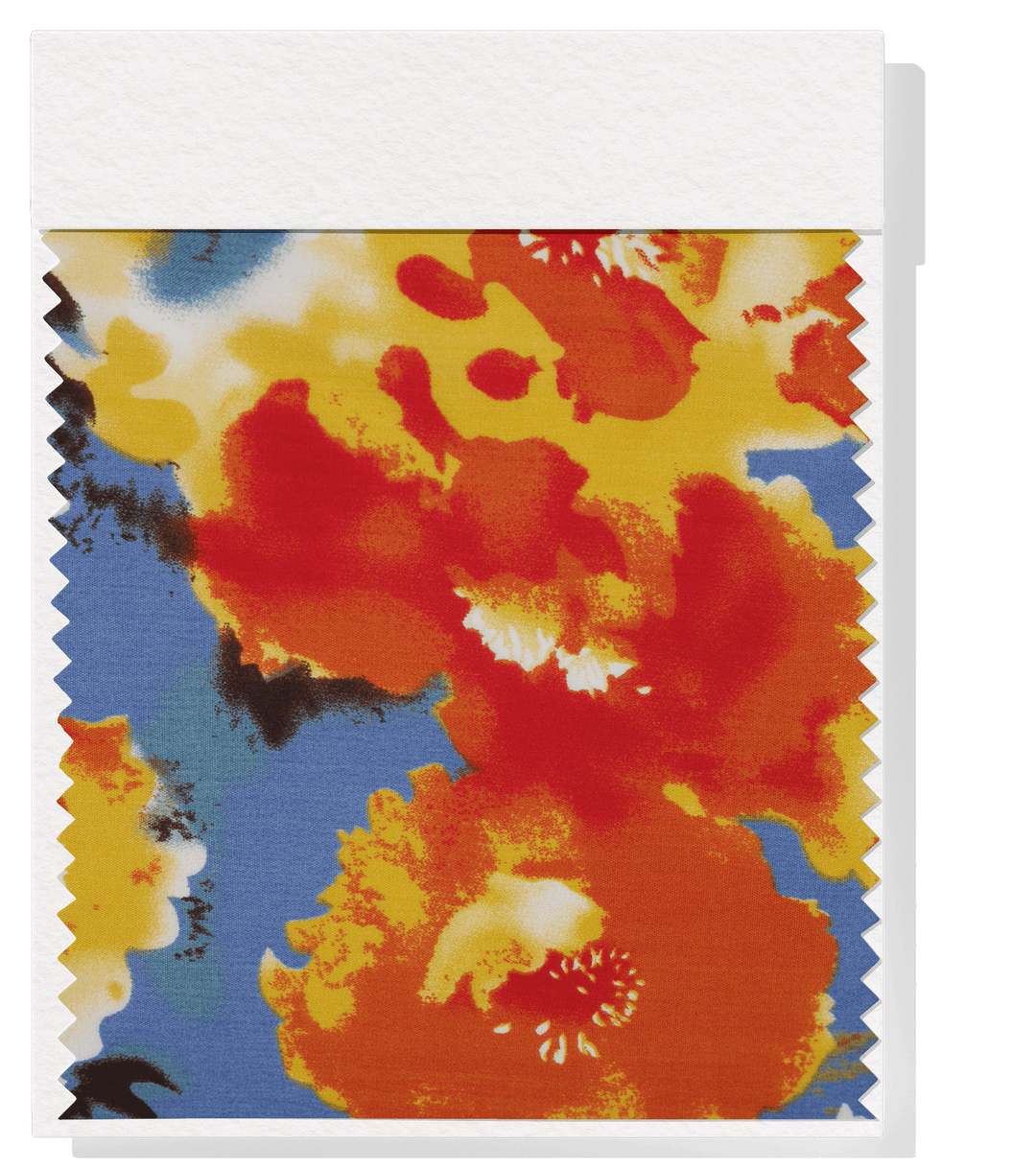 Printed Rayon $12.00p/m - Georgia (Blue) - The Fabric Shop