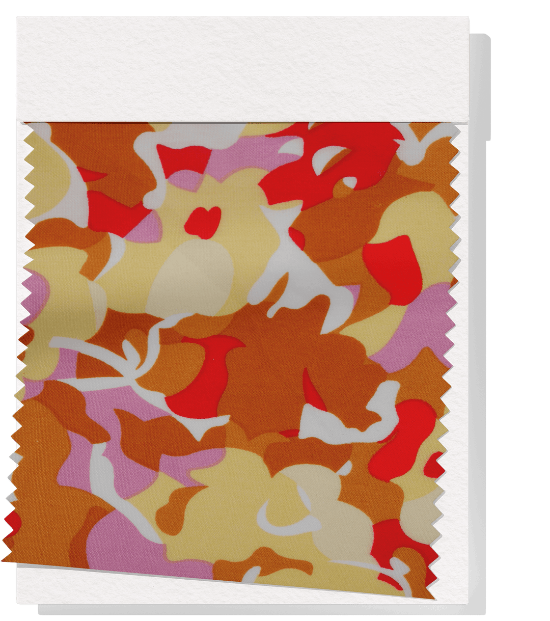 Printed Rayon $12.00p/m - Lennox (Orange) - The Fabric Shop