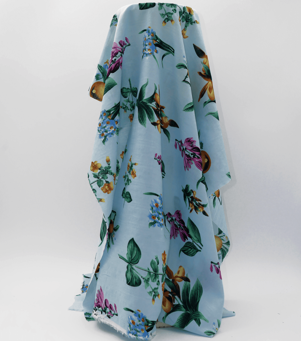 Printed Slub Cotton $12.00 p/m - Design 3 - The Fabric Shop