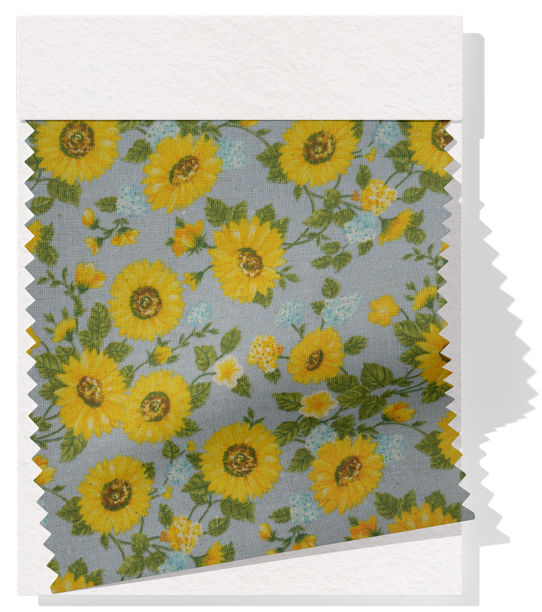 Printed Linen / Cotton $28.00p/m - Sunflowers
