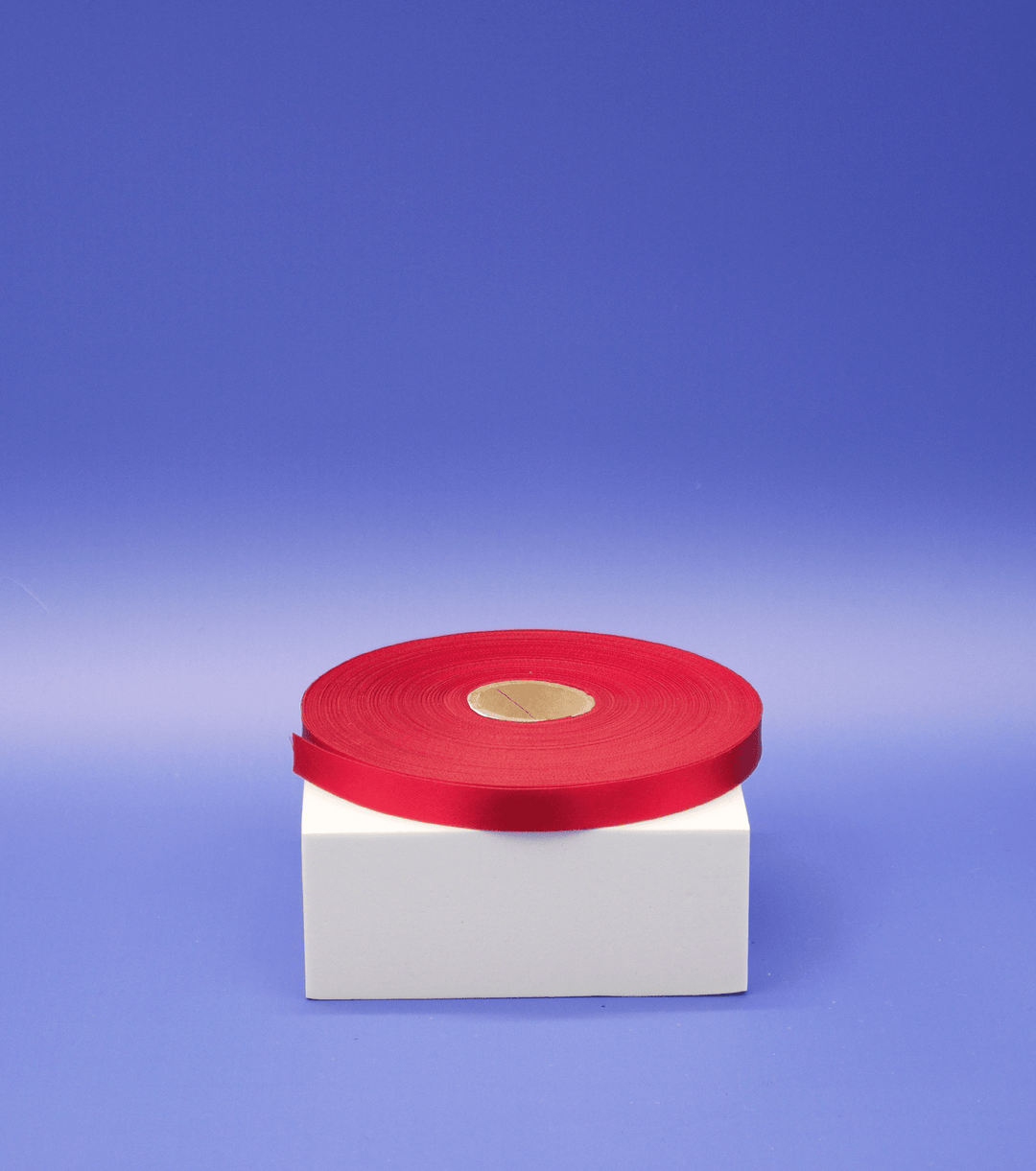 Ribbon $0.40p/m - Red 10mm - The Fabric Shop