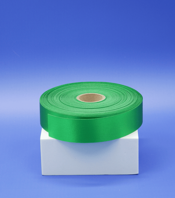 Ribbon $0.80p/m - Emerald 25mm - The Fabric Shop
