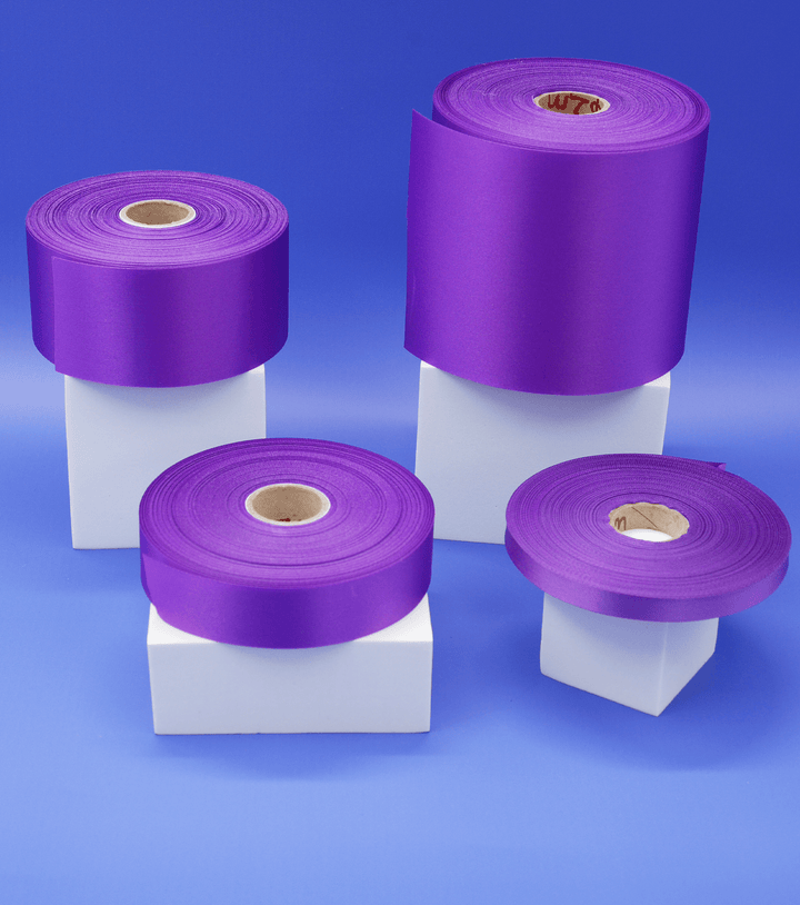 Ribbon $0.80p/m - Violet 25mm - The Fabric Shop