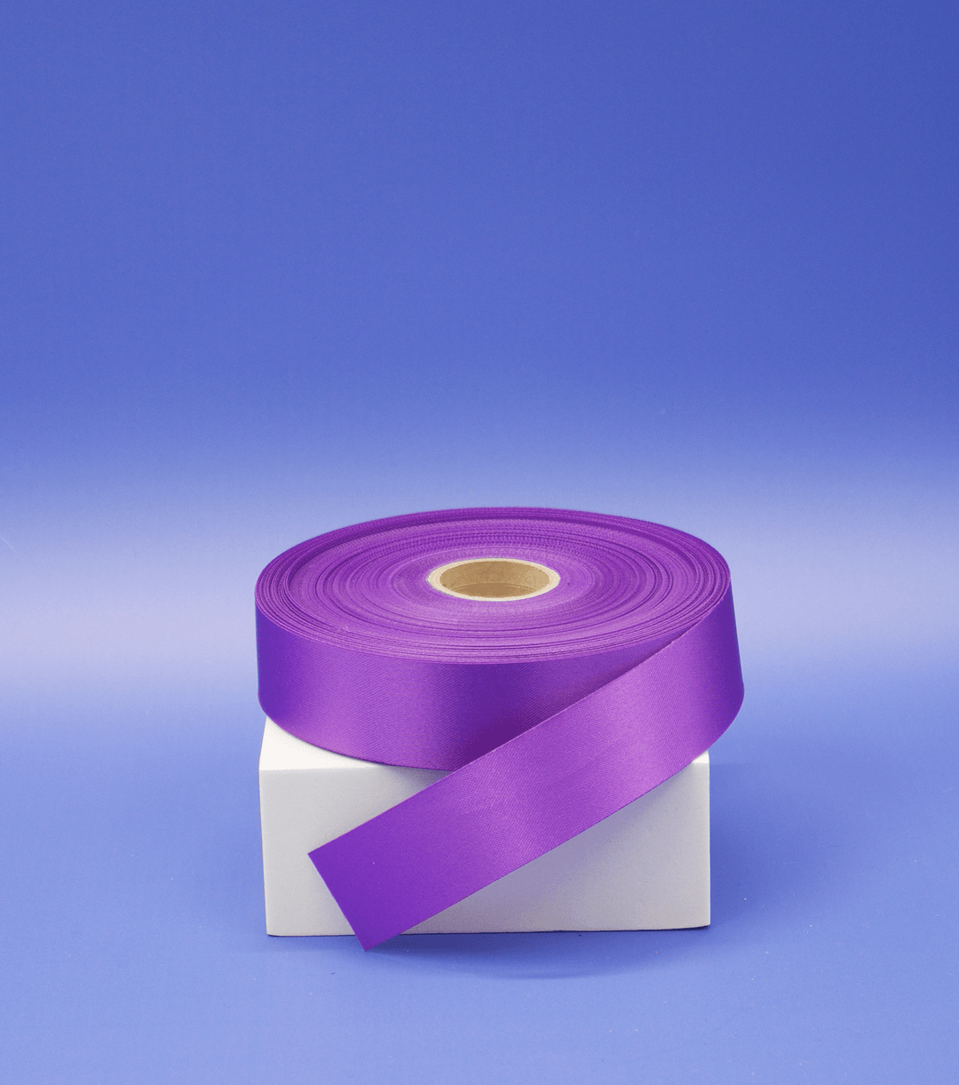 Ribbon $0.80p/m - Violet 25mm - The Fabric Shop