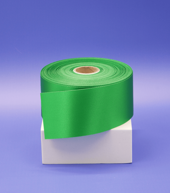 Ribbon $1.20p/m - Emerald 50mm - The Fabric Shop