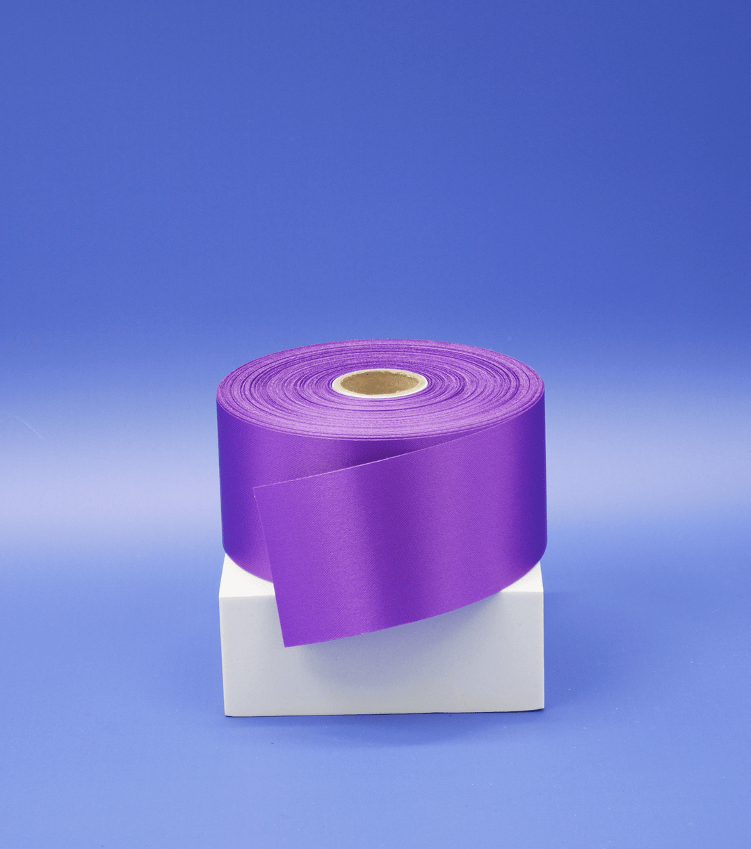 Ribbon $1.20p/m - Violet 50mm - The Fabric Shop