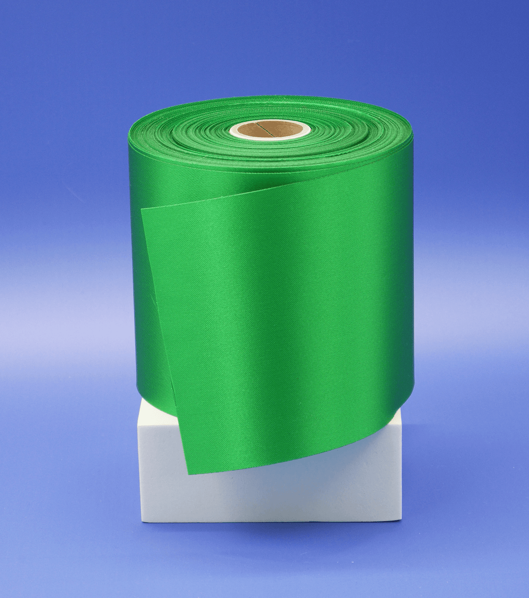 Ribbon $2.00p/m - Emerald 100mm - The Fabric Shop