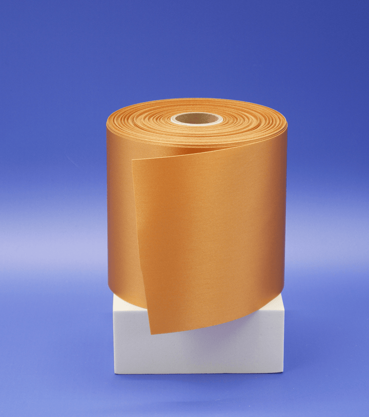 Ribbon $2.00p/m - Gold 100mm - The Fabric Shop