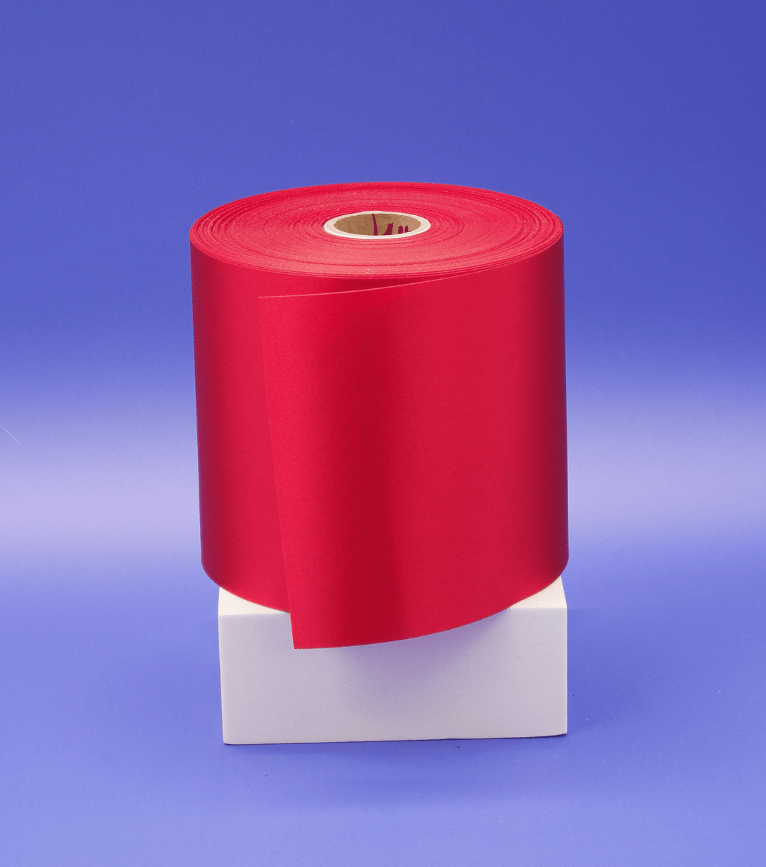 Ribbon $2.00p/m - Red 100mm - The Fabric Shop