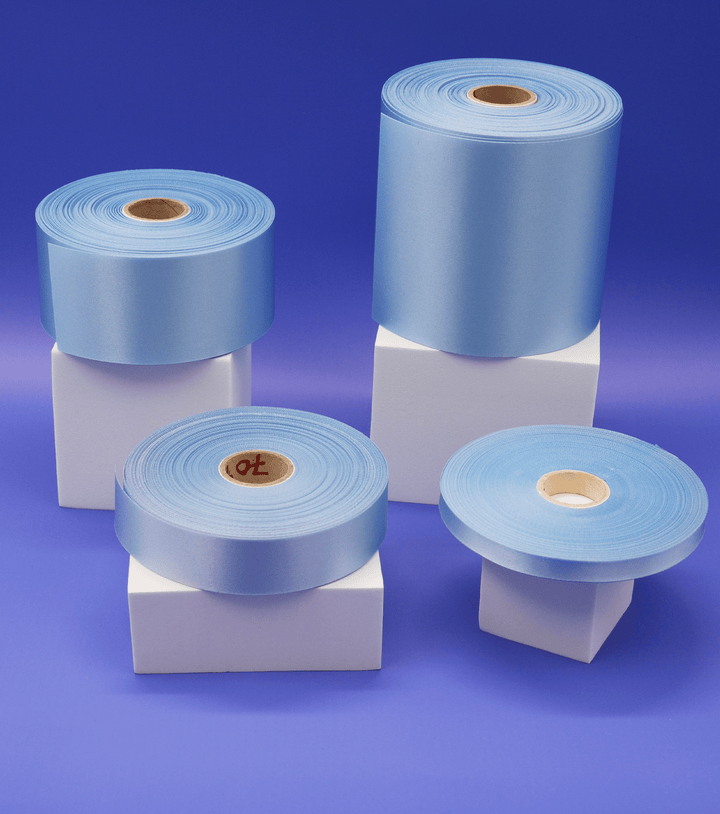 Ribbon $2.00p/m - Saxe 100mm - The Fabric Shop
