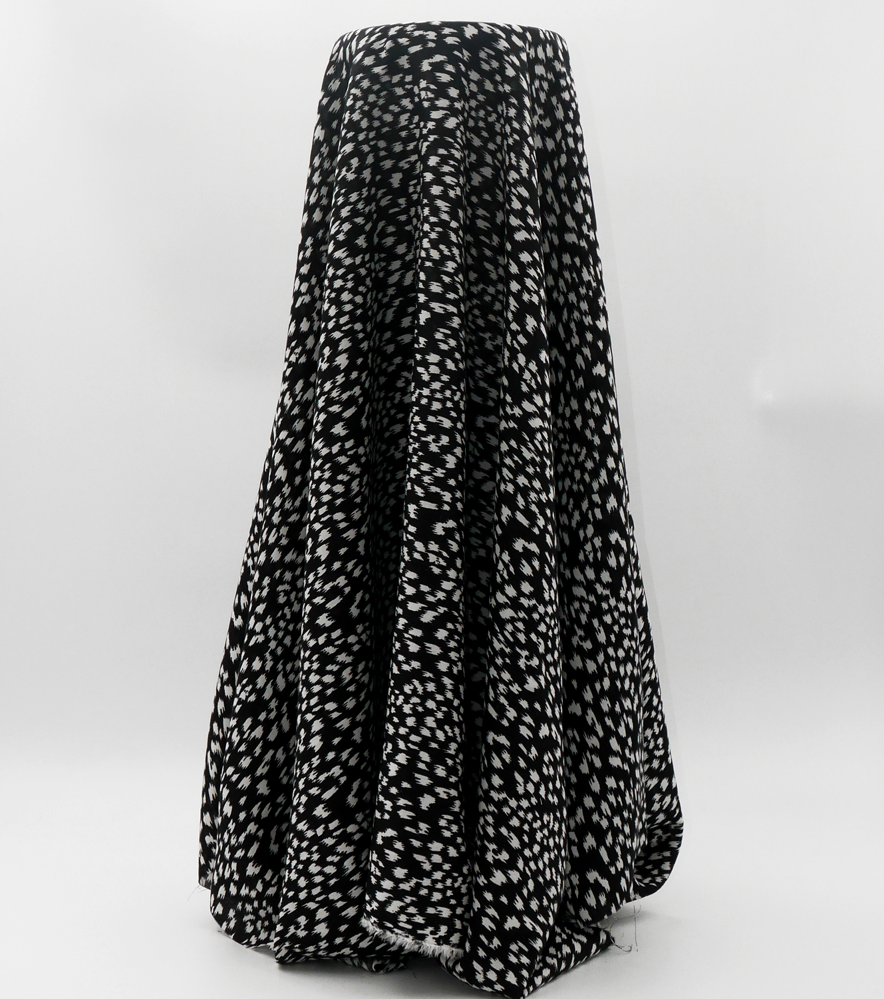 Printed Rayon $9.00p/m - Sammy (Black)