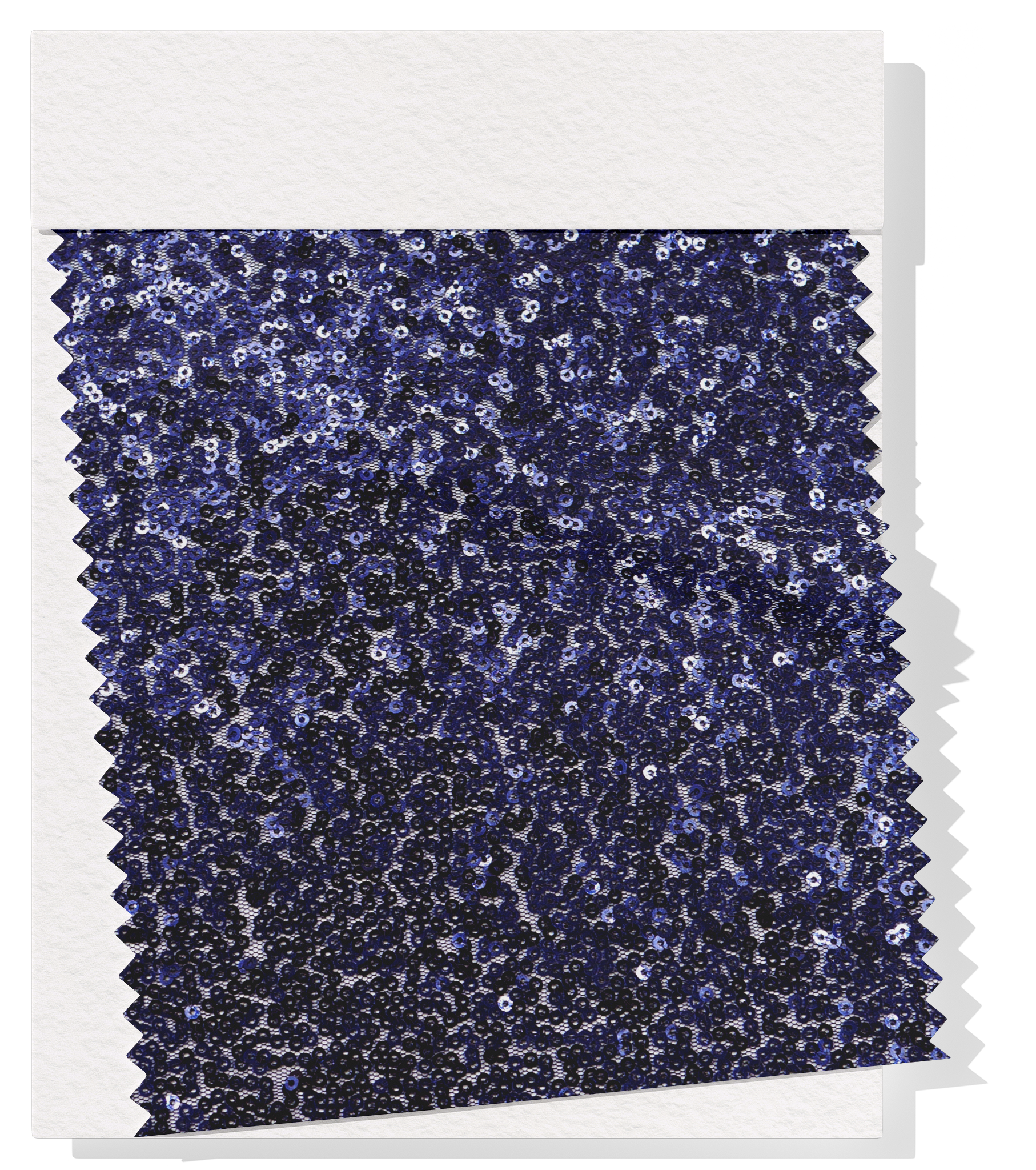Polyester Mesh Sequins $25.00p/m - Navy