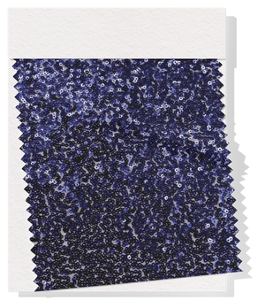 Polyester Mesh Sequins $25.00p/m - Navy