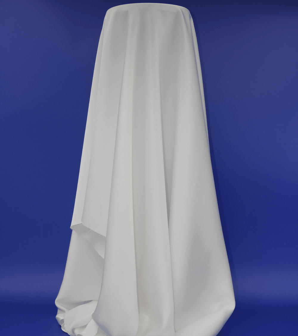 Sophia Low Sheen Satin $15.00p/m - Ivory - The Fabric Shop
