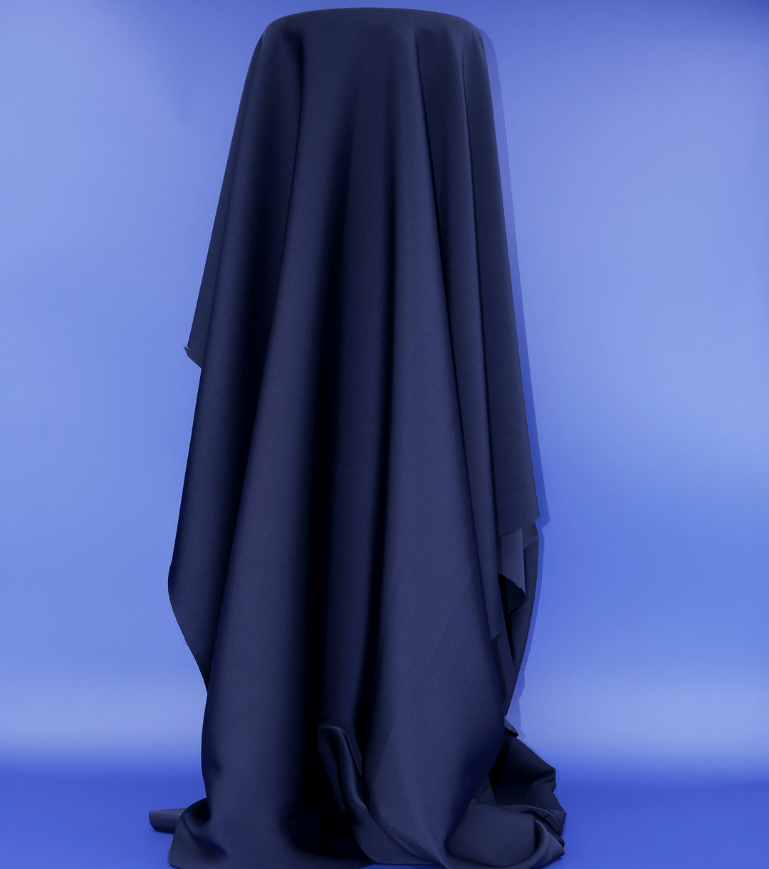 Sophia Low Sheen Satin $15.00p/m - Navy - The Fabric Shop