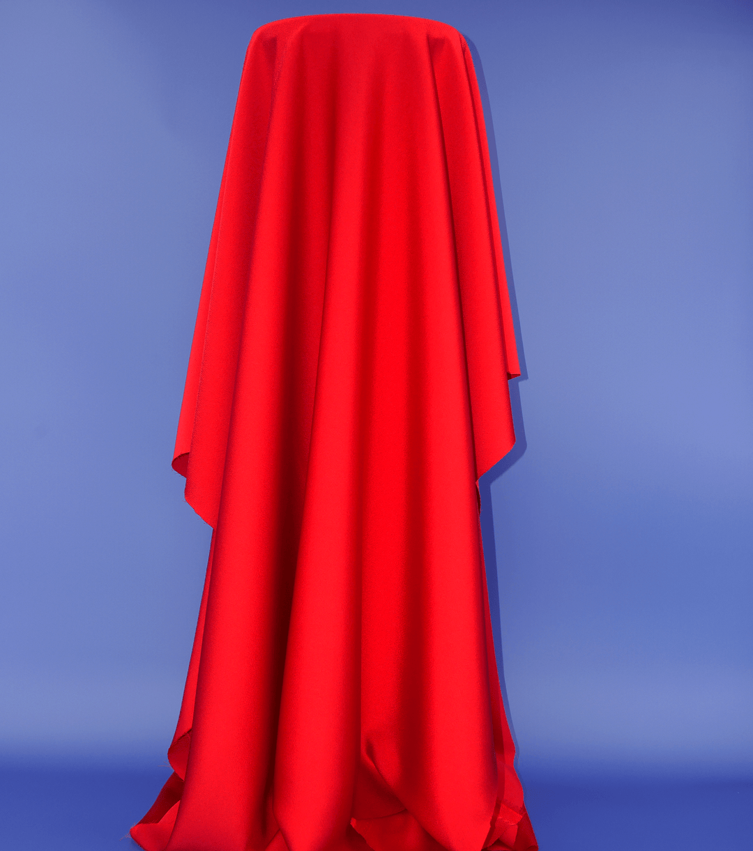 Sophia Low Sheen Satin $15.00p/m - Red - The Fabric Shop