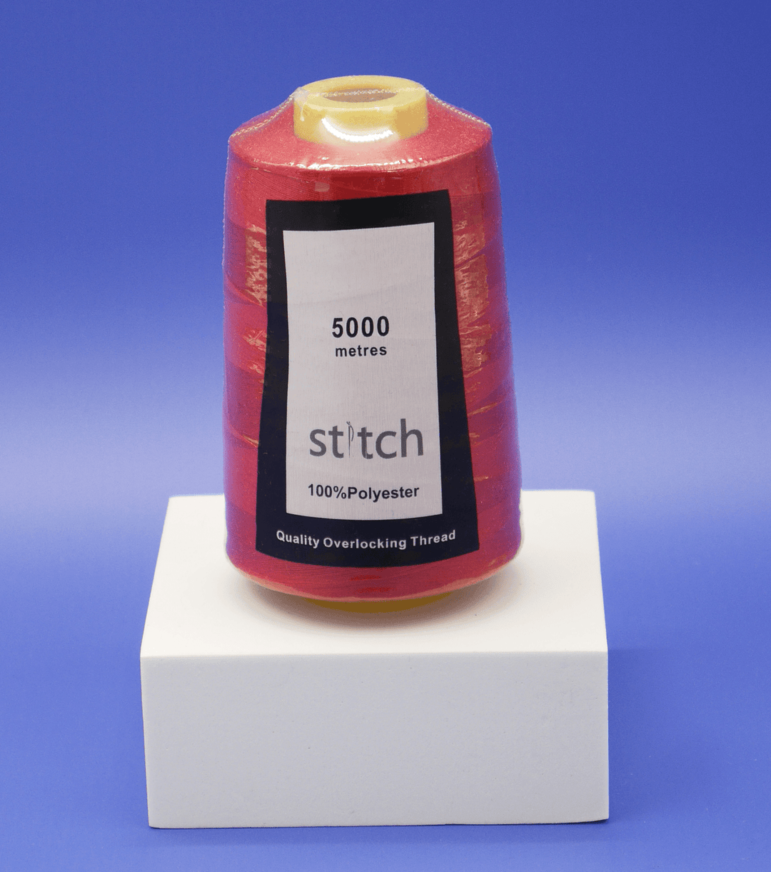 Stitch Overlocking Thread 5000m - Red $7.50 - The Fabric Shop