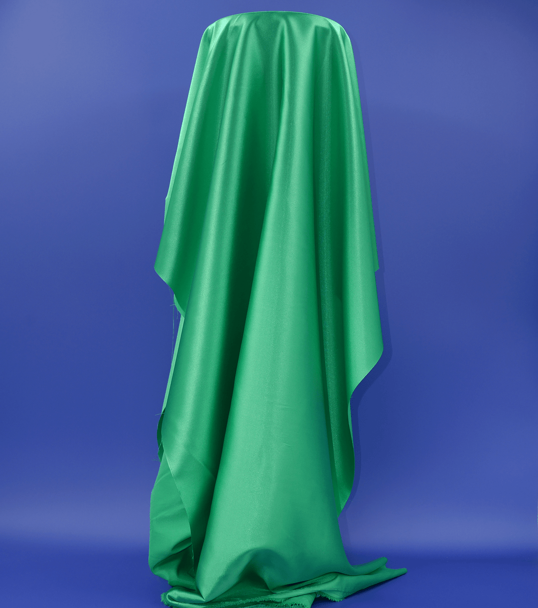 Stretch Satin $12.00p/m - Emerald Green - The Fabric Shop