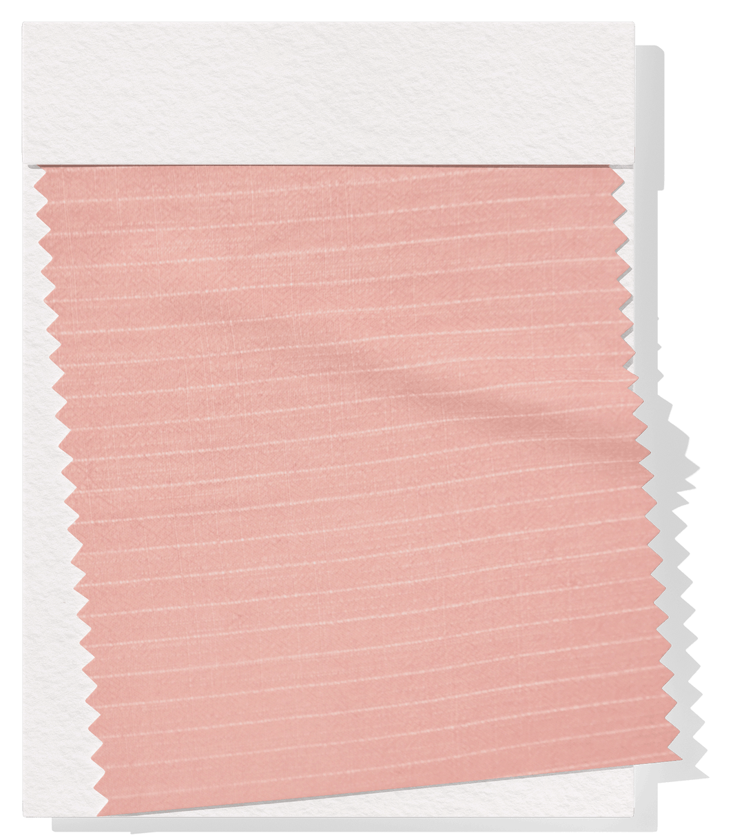 Striped Linen / Ramie $18.00p/m - Pink with White Stripes - The Fabric Shop