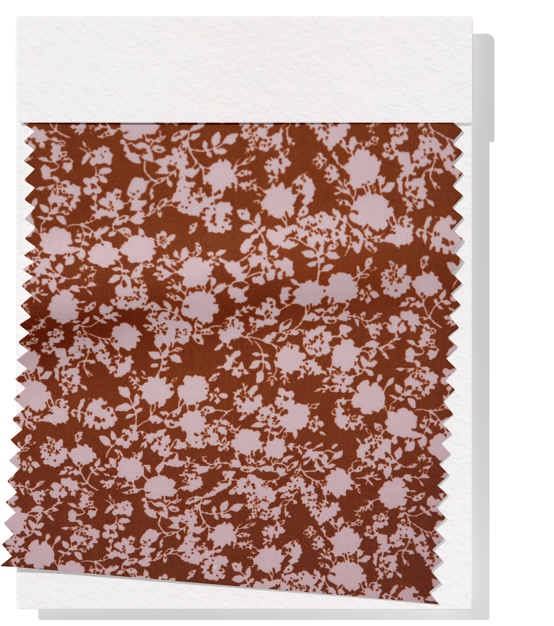 Viscose/ Rayon Crepe Print $22.00p/m -Pink & Rust