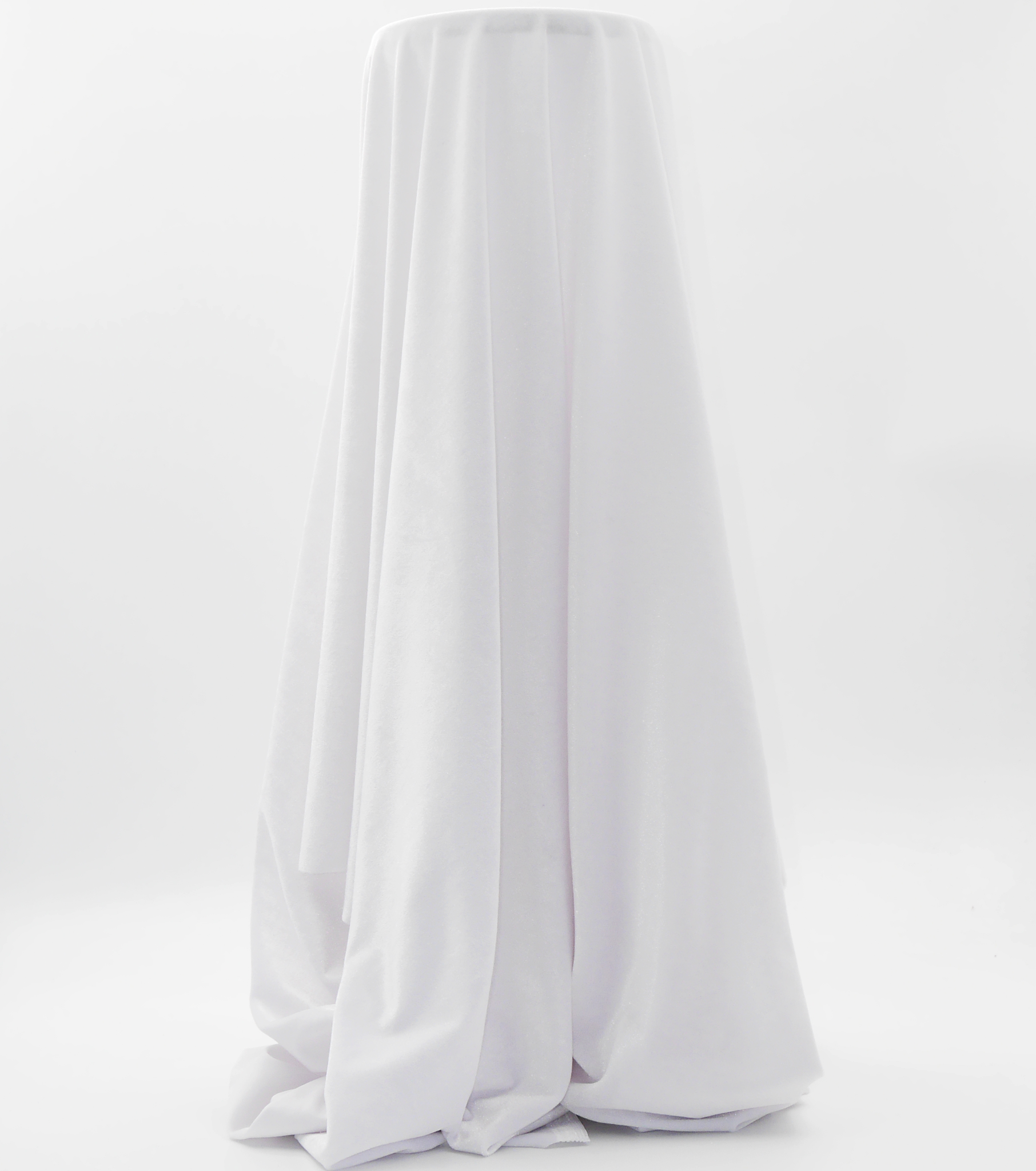 Stretch Velour $16.00p/m - White