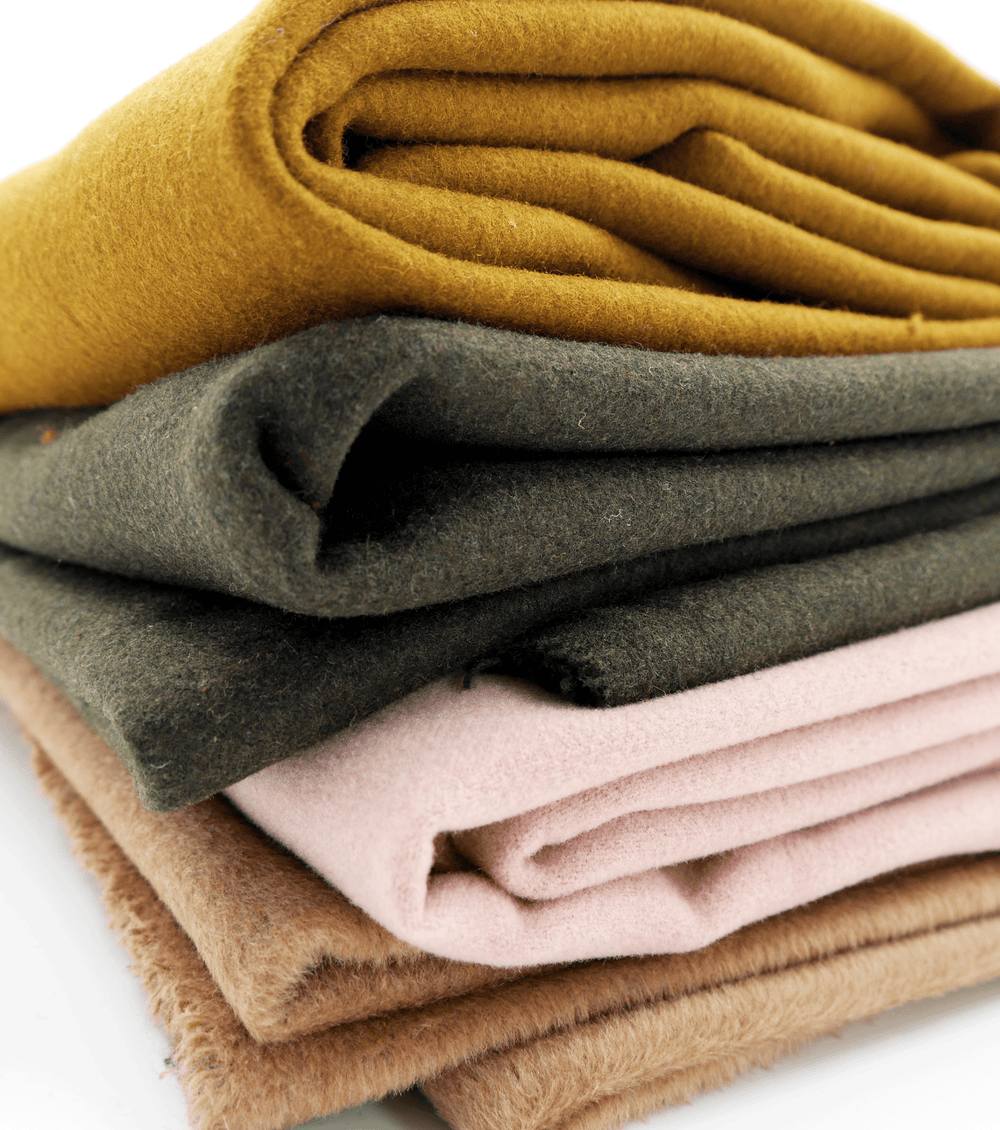 Wool Coating $18.00p/m - Dark Gold (W1) - The Fabric Shop